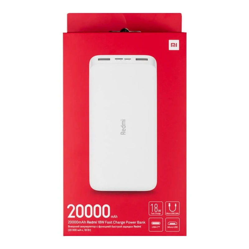 پاوربانک شیائومی مدل Redmi، ظرفیت 20000 میلیآمپرساعت - Image 4