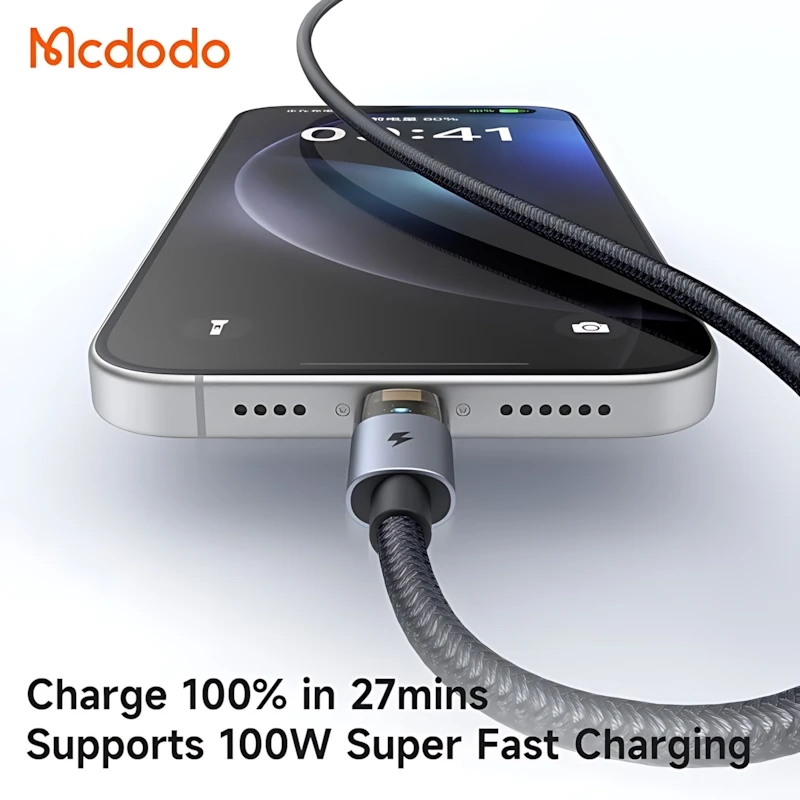 کابل تبدیل USB به USB-C مک دودو مدل CA-689 طول 1.2 متر - Image 3