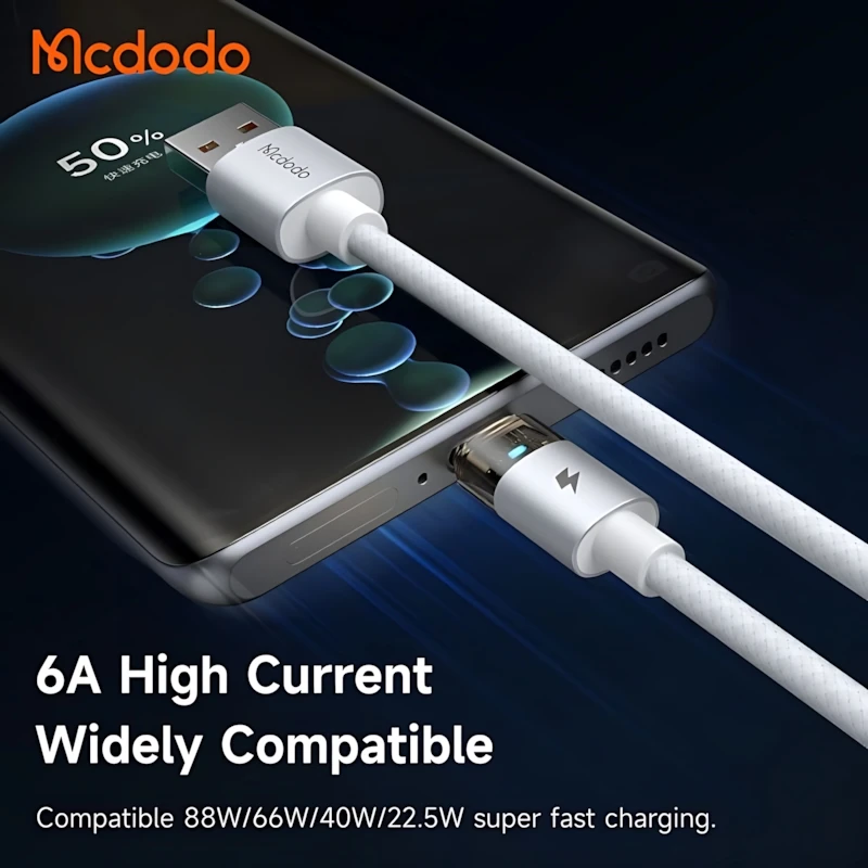 کابل تبدیل USB به USB-C مک دودو مدل CA-689 طول 1.2 متر - Image 5