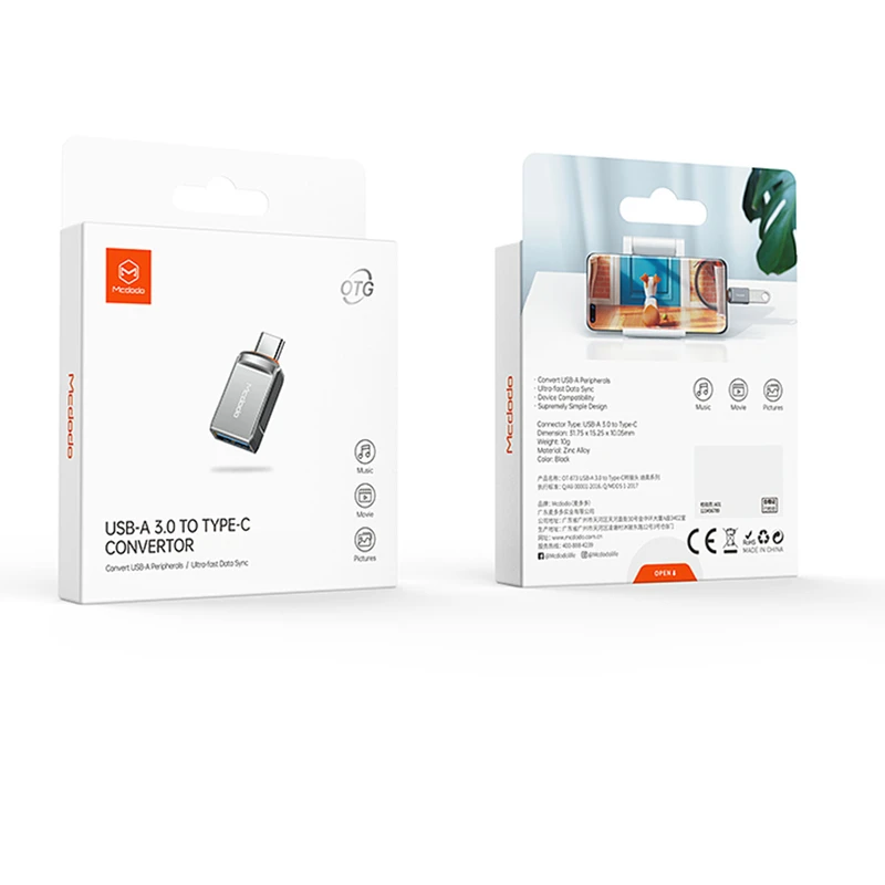 مبدل OTG USB-C مک دودو مدل OT-8730 - Image 12